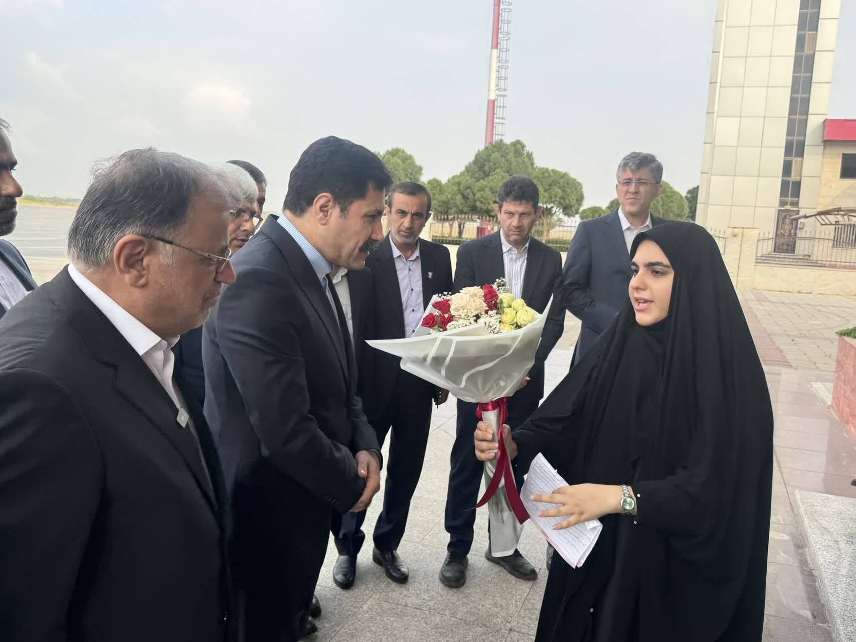معاون رئیس‌جمهور وارد گلستان شد