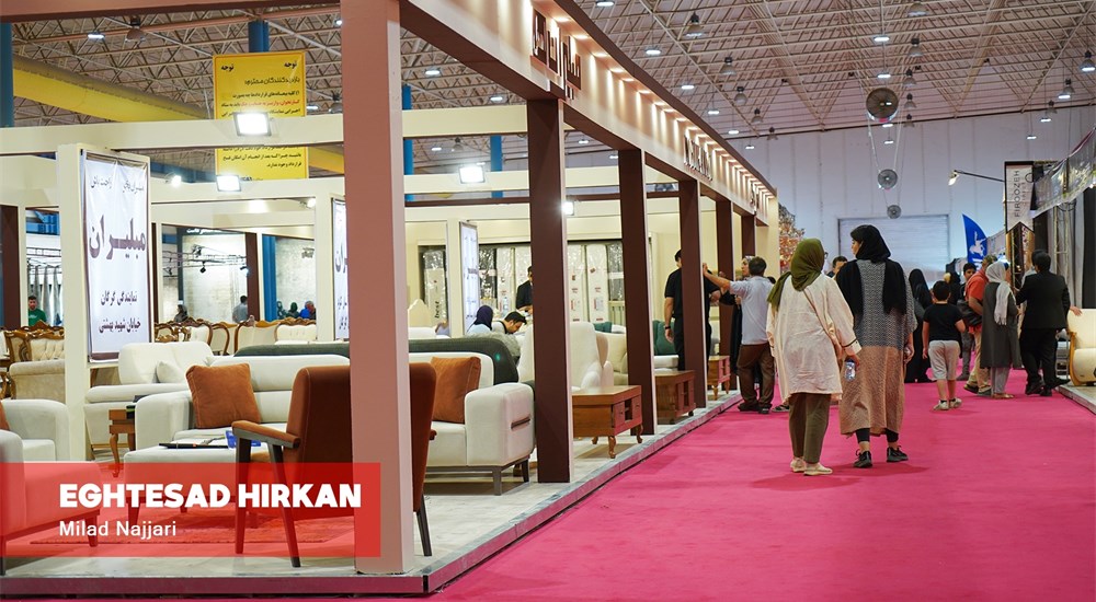 هفتمین نمایشگاه خانه مدرن ، معماری داخلی . دکوراسیون GOLMIDEX استان گلستان