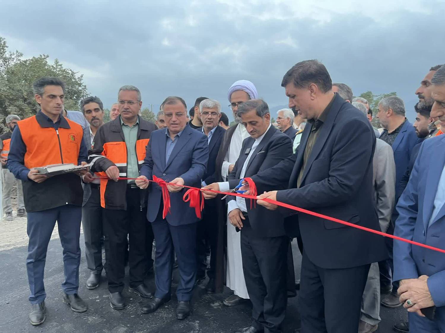 کنارگذر جنوب شرقی بندرگز با حضور مسوولان کشوری و استاندار گلستان به بهره برداری رسید