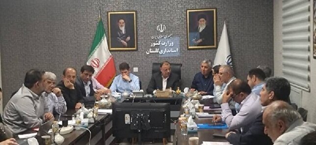 بررسی برنامه سفر رئیس‌جمهور به استان در جلسه مجمع نمایندگان با استاندار گلستان